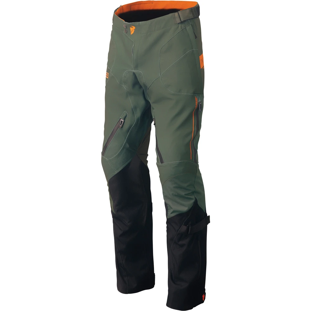 Thor 2024 Range Army/Orange Offroad Pants 3 Thor 2024 Range Army/Orange Offroad Pants