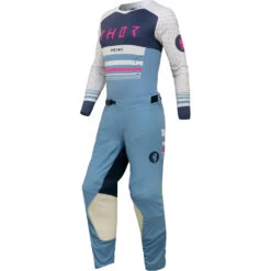 Thor 2024 Prime Prime Blaze Blue Steel/White Womens Pants 10 Thor 2024 Prime Prime Blaze Blue Steel/White Womens Pants -Motocross Equipment 2902 0356 c 3
