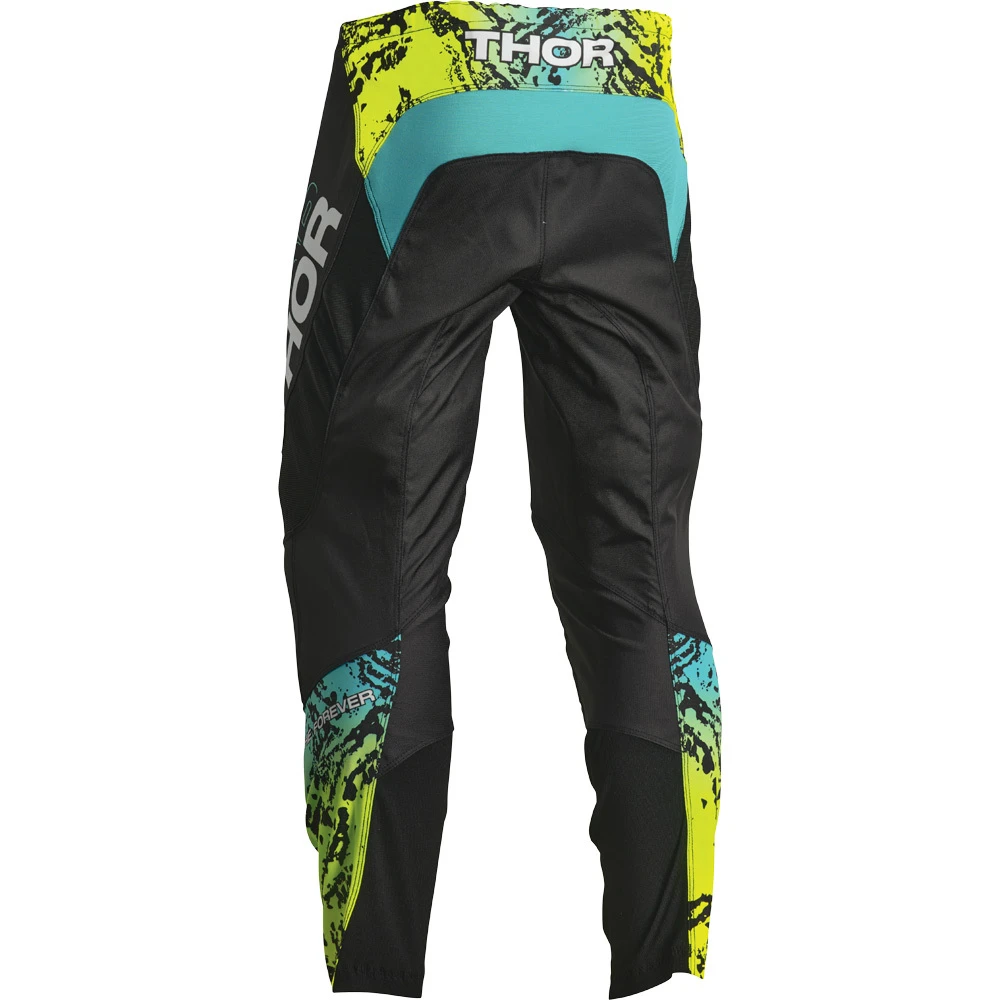 Thor 2023 Sector Atlas Black/Teal Kids Pants 4 Thor 2023 Sector Atlas Black/Teal Kids Pants - Image 2