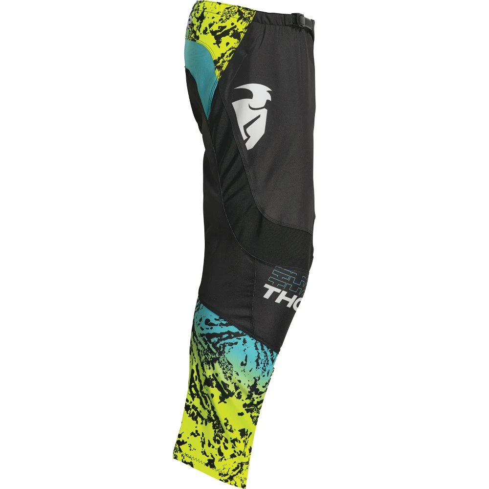Thor 2023 Sector Atlas Black/Teal Kids Pants 5 Thor 2023 Sector Atlas Black/Teal Kids Pants - Image 3