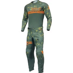 Thor 2024 Sector Digi Green/Camo Jersey -Motocross Equipment 2910 7573 c 2