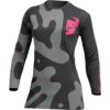 Thor 2023 Sector Disguise Grey/Pink Womens Jersey -Motocross Equipment 2911 0257 c