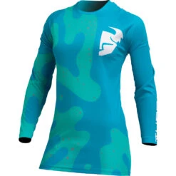 Thor 2023 Sector Disguise Teal/Aqua Womens Jersey