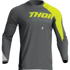 Thor 2023 Sector Edge Grey/Acid Kids Jersey