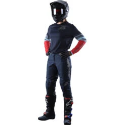 Troy Lee Designs 2023 GP Warped Charcoal Womens Jersey -Motocross Equipment 308327002 c 3