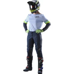 Troy Lee Designs 2023 GP Warped White Womens Jersey -Motocross Equipment 308327012 c 3