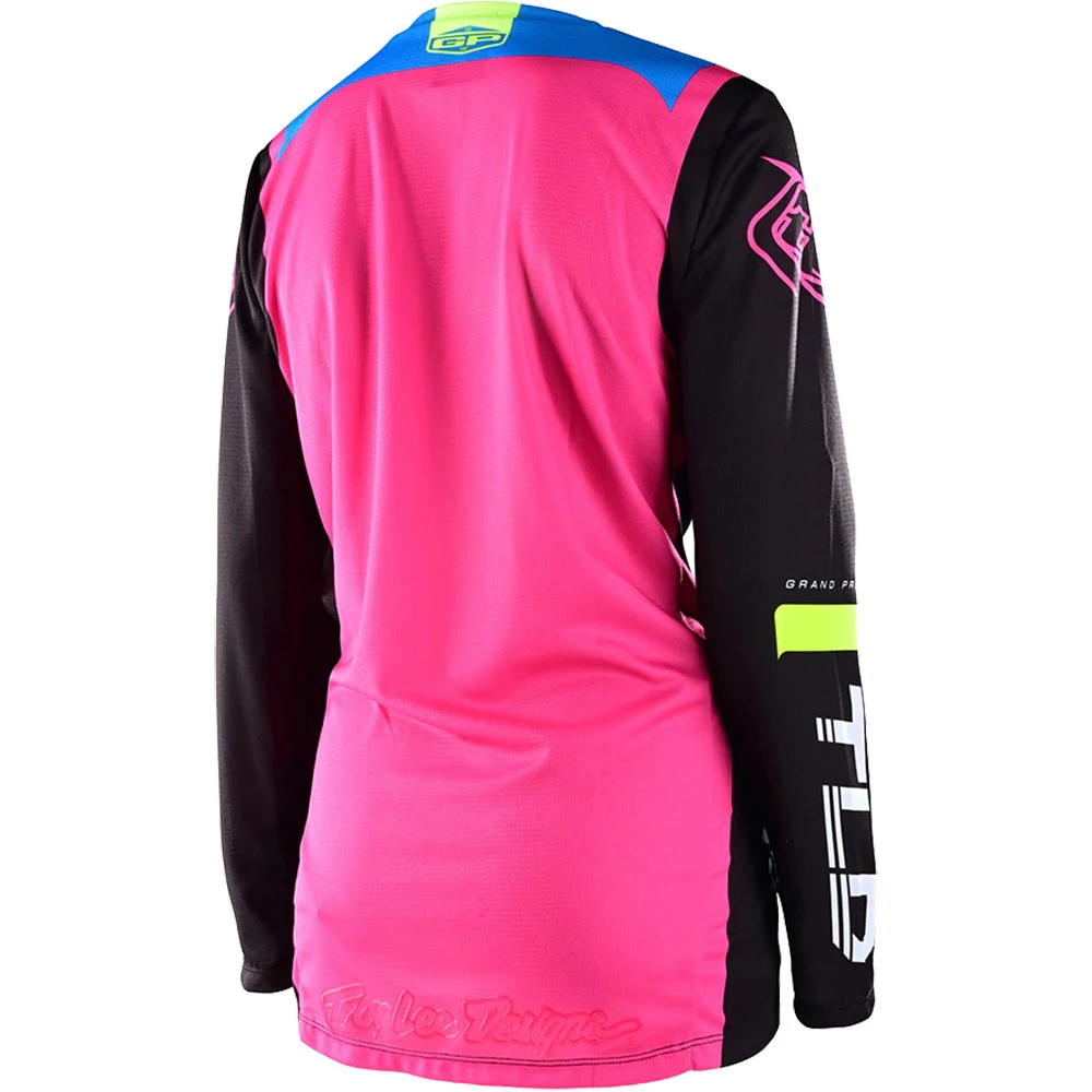 Troy Lee Designs 2023 GP Brazen Black Womens Jersey 4 Troy Lee Designs 2023 GP Brazen Black Womens Jersey - Image 2