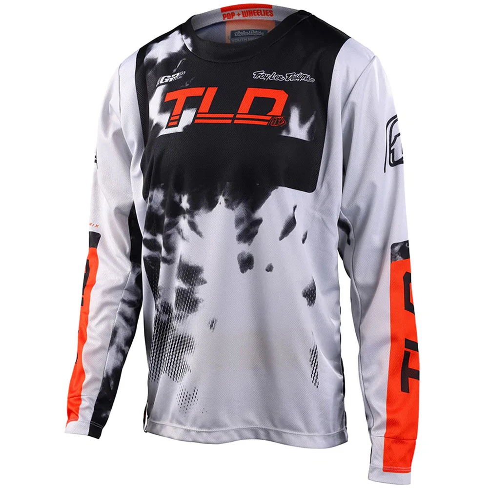Troy Lee Designs 2023 GP Astro Grey/Orange Kids Jersey 3 Troy Lee Designs 2023 GP Astro Grey/Orange Kids Jersey