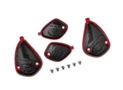 Sidi Crossfire 2 Black/Red Ankle Support Covers -Motocross Equipment 3103443 1