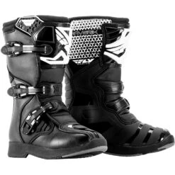Fly Racing 2024 Maverik Black PeeWee Boots