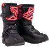 Fly Racing 2024 Maverik Black/Pink Kids Boots -Motocross Equipment 3105403 c