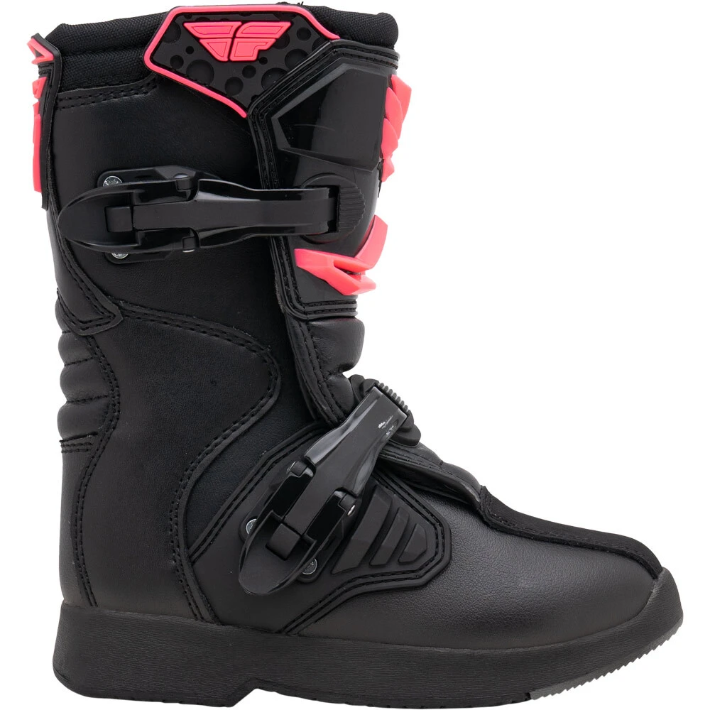 Fly Racing 2024 Maverik Black/Pink Kids Boots 8 Fly Racing 2024 Maverik Black/Pink Kids Boots - Image 6