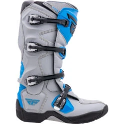 Fly Racing 2024 FR5 Grey/Blue Boots -Motocross Equipment 3105598 c 5