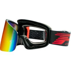 ProGrip 3205 Magnet Black/Red Goggles -Motocross Equipment 3205 185 3