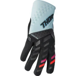 Thor 2024 Spectrum Black/Mint Womens Gloves -Motocross Equipment 3331 0234 c 2