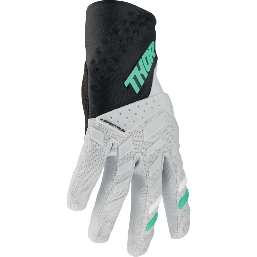 Thor 2024 Spectrum Black/Mint Gloves 5 Thor 2024 Spectrum Black/Mint Gloves - Image 3