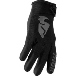 Thor 2024 Sector Black/Grey Kids Gloves -Motocross Equipment 3332 1728 c 2