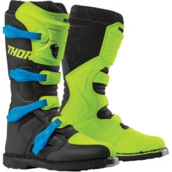 Thor 2023 Blitz XP FLO Green/Black Boots