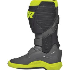 Thor 2024 Radial Grey/FLO Yellow Boots -Motocross Equipment 3410 2745 c 2