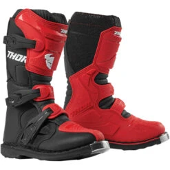 Thor 2023 Blitz XP Red/Black Kids Boots