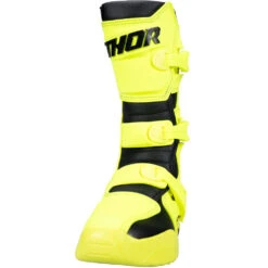 Thor 2024 Blitz XR Acid/Black Kids Boots -Motocross Equipment 3411 0759 c 2