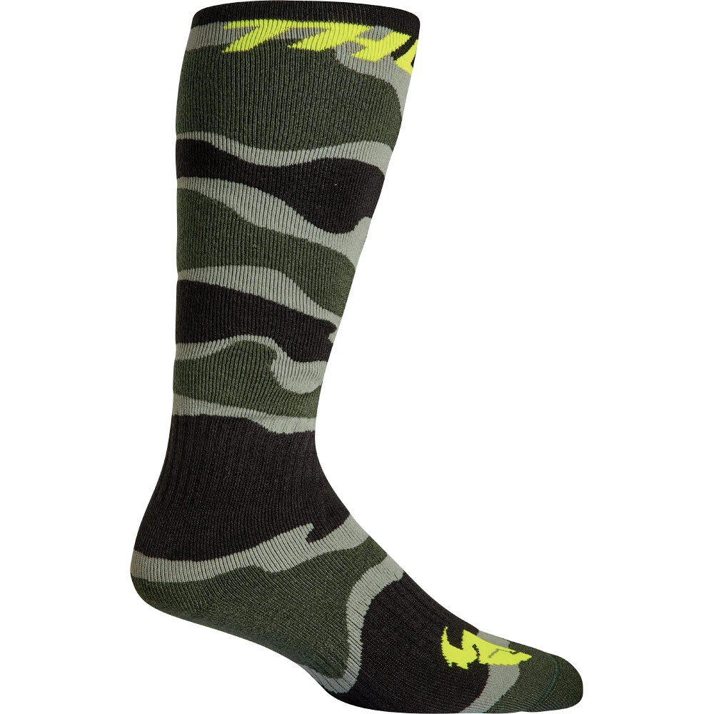 Thor 2024 Camo Green/Acid Kids Socks 3 Thor 2024 Camo Green/Acid Kids Socks