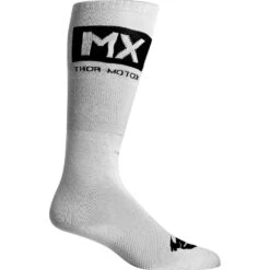 Thor 2024 Cool Grey/Black Moto Socks