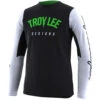 Troy Lee Designs 2023 GP Pro Boltz Black/White Kids Jersey -Motocross Equipment 379136001 c