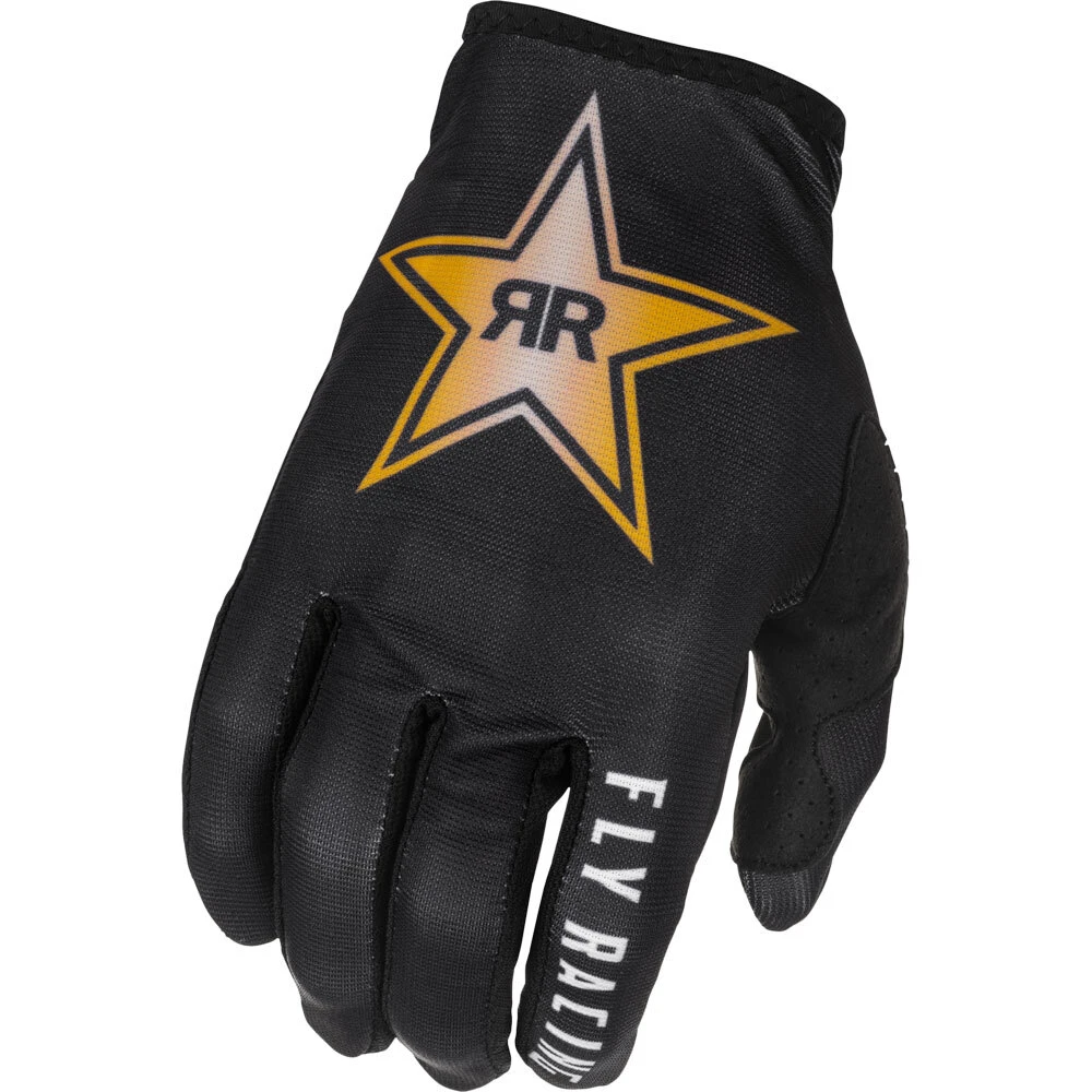 Fly Racing 2023 Lite Rockstar/Black/Gold Gloves 3 Fly Racing 2023 Lite Rockstar/Black/Gold Gloves
