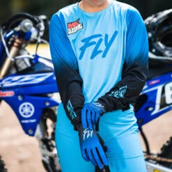 Fly Racing 2023 Lite Blue/Black Womens Gloves -Motocross Equipment 4007375 c 4