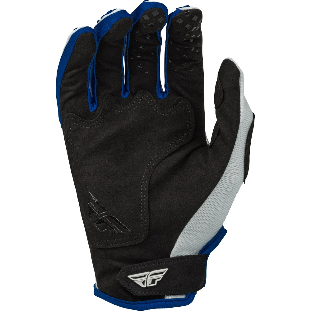 Fly Racing 2023 Kinetic Blue/Light Grey Kids Gloves 4 Fly Racing 2023 Kinetic Blue/Light Grey Kids Gloves - Image 2