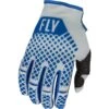 Fly Racing 2023 Kinetic Blue/Light Grey Kids Gloves