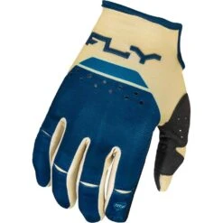 Fly Racing 2024 Kinetic Reload Ivory/Navy/Cobalt Gloves