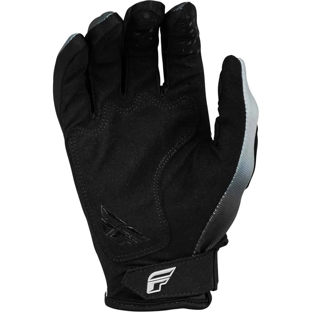 Fly Racing 2024 Kinetic Prodigy Black/Grey Kids Gloves 4 Fly Racing 2024 Kinetic Prodigy Black/Grey Kids Gloves - Image 2