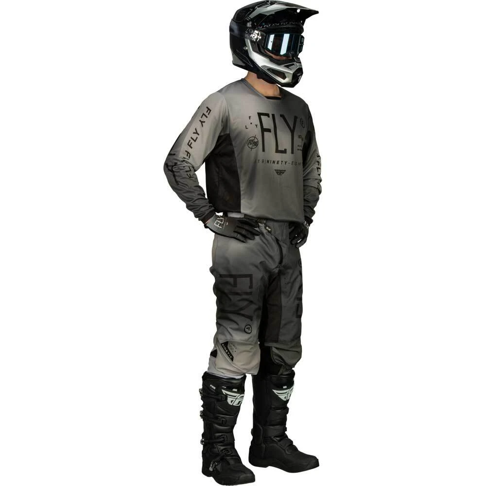 Fly Racing 2024 Kinetic Prodigy Black/Grey Kids Gloves 6 Fly Racing 2024 Kinetic Prodigy Black/Grey Kids Gloves - Image 4