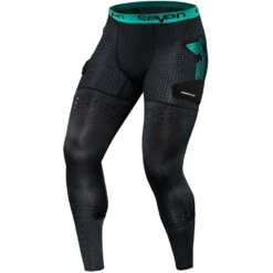 Seven Fusion Black Compression Pants