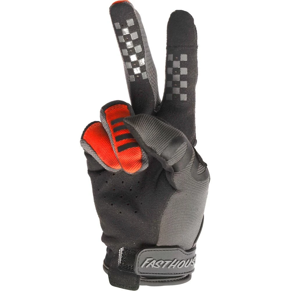 Fasthouse 2023 Speed Style Sector Grey/Black Gloves 4 Fasthouse 2023 Speed Style Sector Grey/Black Gloves - Image 2