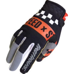 Fasthouse 2022 Speed Style Domingo Grey/Black Kids Gloves