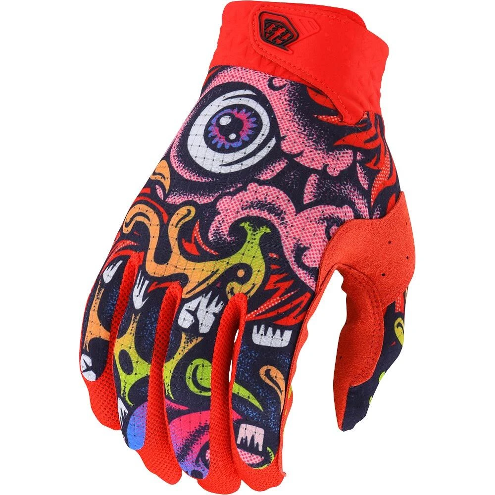 Troy Lee Designs 2022 Air Bigfoot Red/Navy Gloves 3 Troy Lee Designs 2022 Air Bigfoot Red/Navy Gloves
