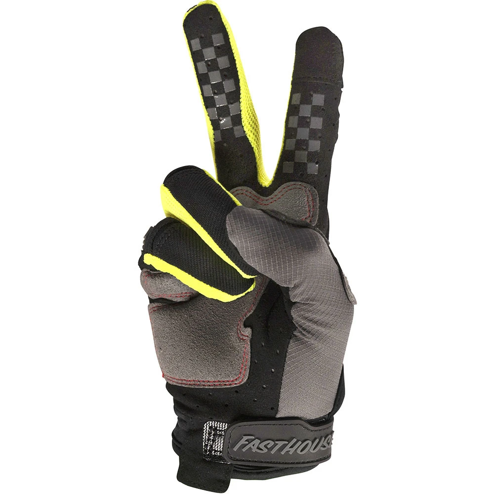 Fasthouse 2023 Offroad Charge Grey Gloves 4 Fasthouse 2023 Offroad Charge Grey Gloves - Image 2
