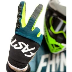 Fasthouse 2023 Speed Style Sector Black/Indigo Kids Gloves -Motocross Equipment 4075 0320 c 3