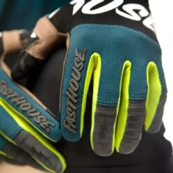 Fasthouse 2023 Speed Style Sector Black/Indigo Kids Gloves -Motocross Equipment 4075 0320 c 4