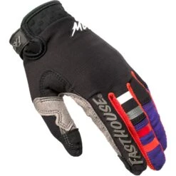 Fasthouse 2023 Elrod Evoke Black/Purple Kids Gloves -Motocross Equipment 4077 0320 c 2