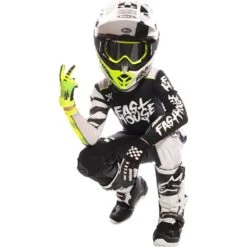 Fasthouse 2023 Speed Style Jester Black/White Kids Pants -Motocross Equipment 4147 1120 c 4