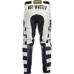 Fasthouse 2023 Grindhouse Hot Wheels White/Black Kids Pants -Motocross Equipment 4279 1020 c 2