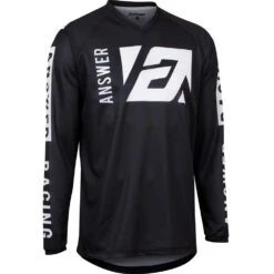 Answer 2023 Syncron Merge Black/White Kids Jersey