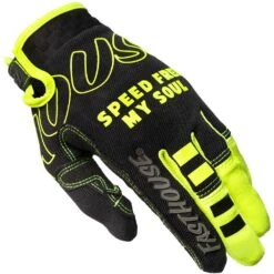 Fasthouse Speed Style Riot Black/Hi Viz Gloves -Motocross Equipment 5049 0508 c 2