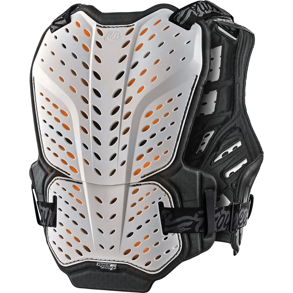 Troy Lee Designs Rockfight CE D30 White Chest Protector 4 Troy Lee Designs Rockfight CE D30 White Chest Protector - Image 2
