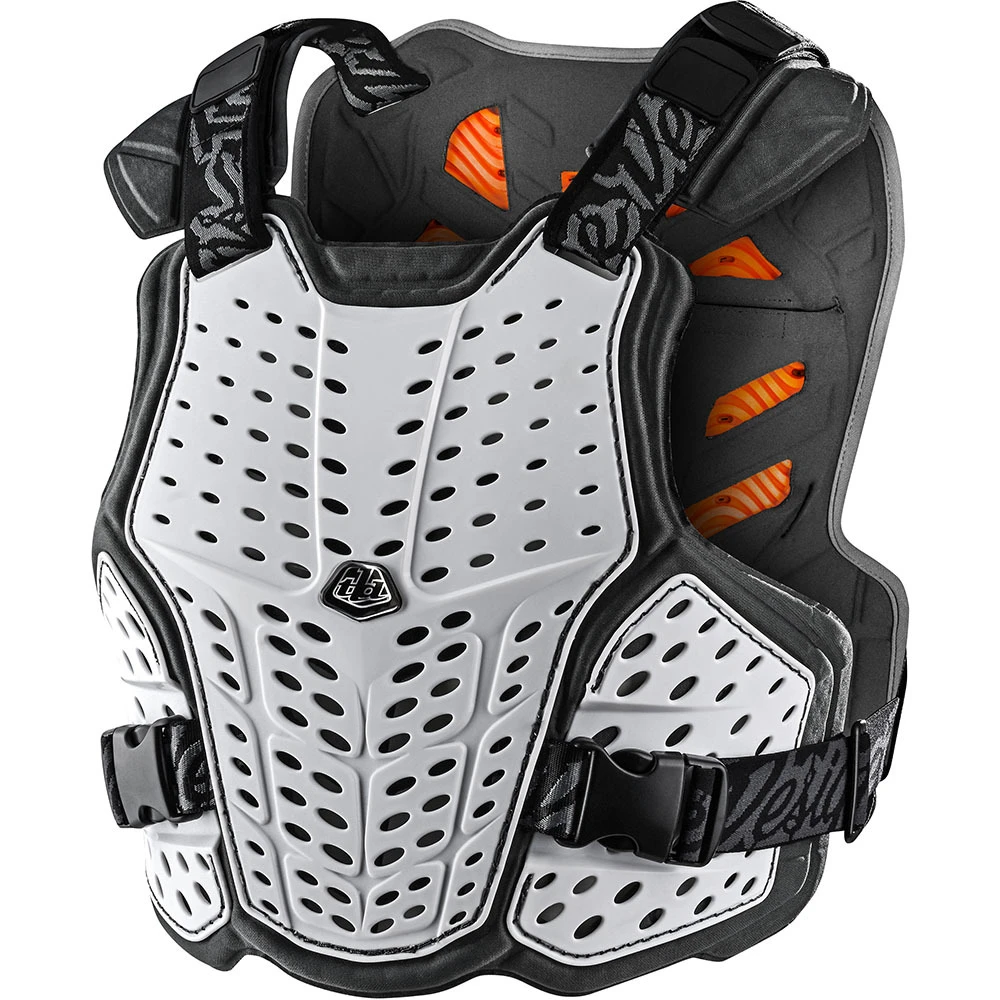 Troy Lee Designs Rockfight CE D30 White Chest Protector 3 Troy Lee Designs Rockfight CE D30 White Chest Protector