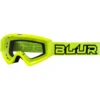 Blur B-Zero Neon Yellow Kids Goggles -Motocross Equipment 6030104